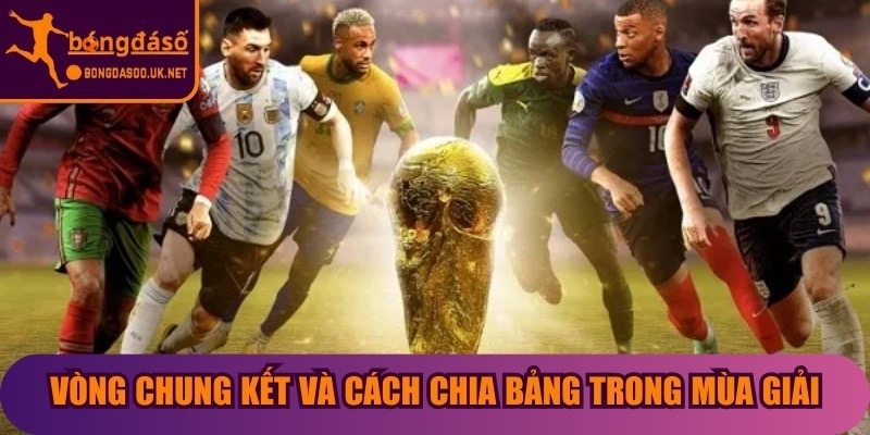 Vòng chung kết và cách chia bảng trong mùa giải